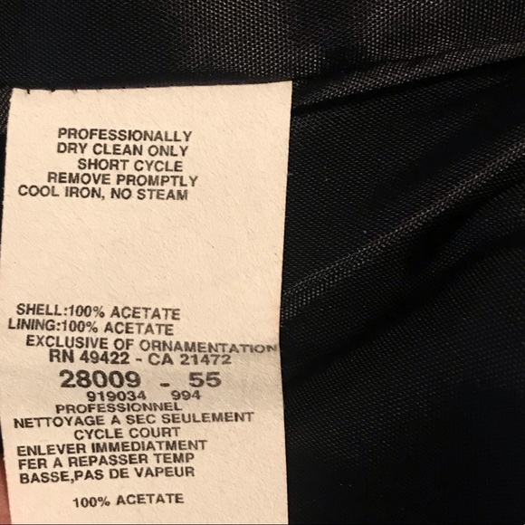 “Jessica McClintock” Blue Iridescent 2-Piece! - Picture 5 of 5